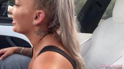 Hayley Davies - Fucks A Stranger On Tesla
