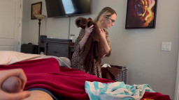 Crystal Clark - Stepmom Admires My Huge Cock