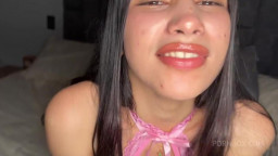 Sara Taylor - A Petite Latina Takes Her Muscular Roommate's Huge Cock In Her Mouth So He Can Fuck Her In The Ass In A Re