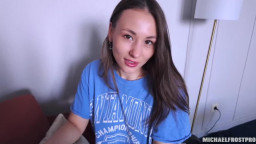 Sumiko Smile - Easily Manipulated Stepsister Rides Her Stepbrothers Cock