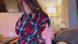 Stepsister Lost To Her Ass At Cards On An Open Ass