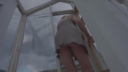 Andi James - Rooftop Fucking With Sexy Redhead MILF