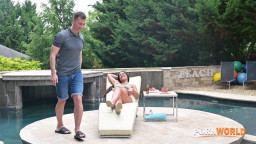 Nuria Millan - Adventurous Hottie Nuria Millan Invites Her Gardener And Pool Guy To DP Her Holes 29 10 2026